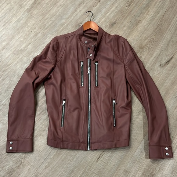 Rick Owens Leather Biker Jacket Size 44 (US) Excellent Condition - Picture 7 of 8